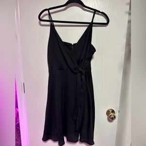 Express Cross Chest Short Dress Adjustable Straps